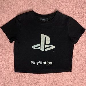 PlayStation cropped top